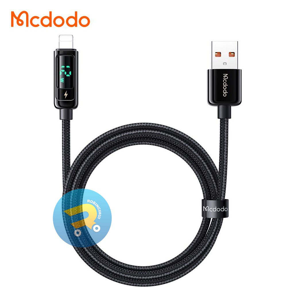 MCDODO Kabel Lightning Digital Display Pro Fast Charging 3A - Charger - Kabel Data Fast Charging - Charger Fast Charging –  Lightning Fast Charging - Kabel Charger ORIGINAL