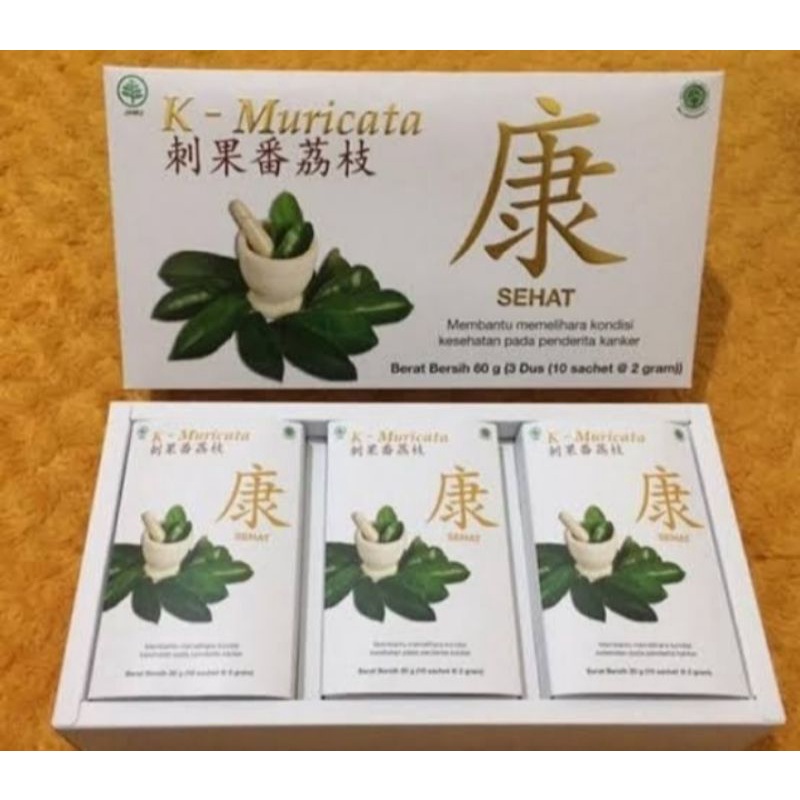 K Muricata obat herbal kanker 10 sachet