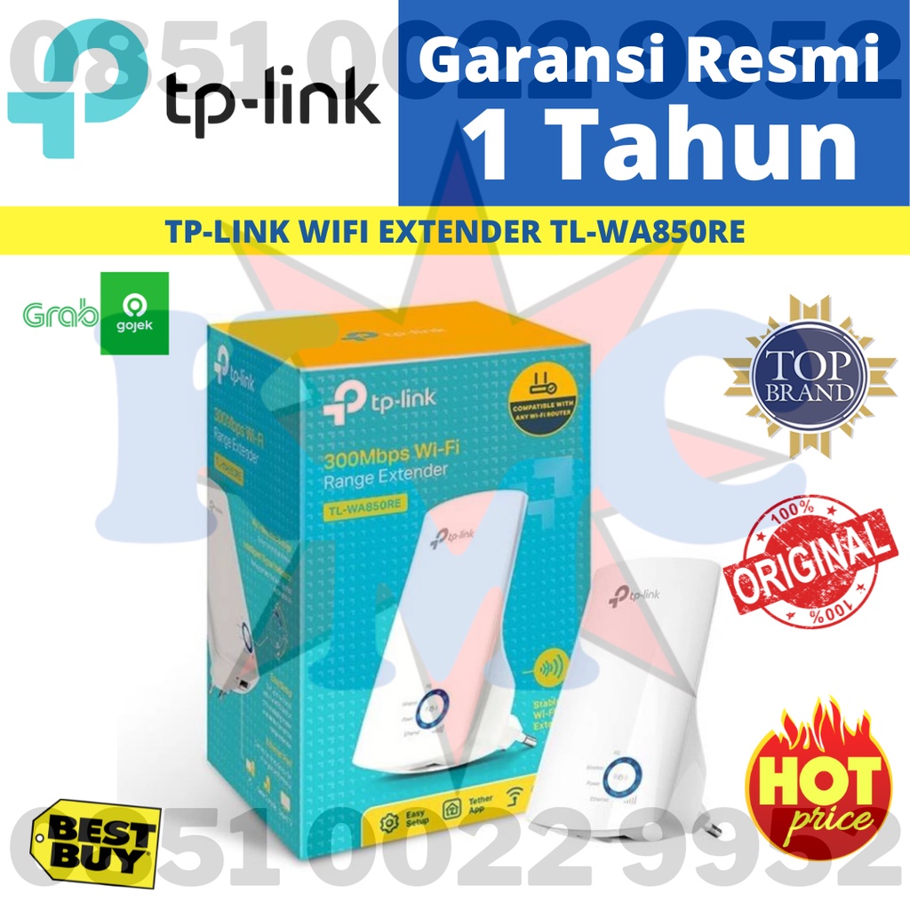 TPLINK TP-LINK Wireless Range Extender 300 MBps TL-WA850RE