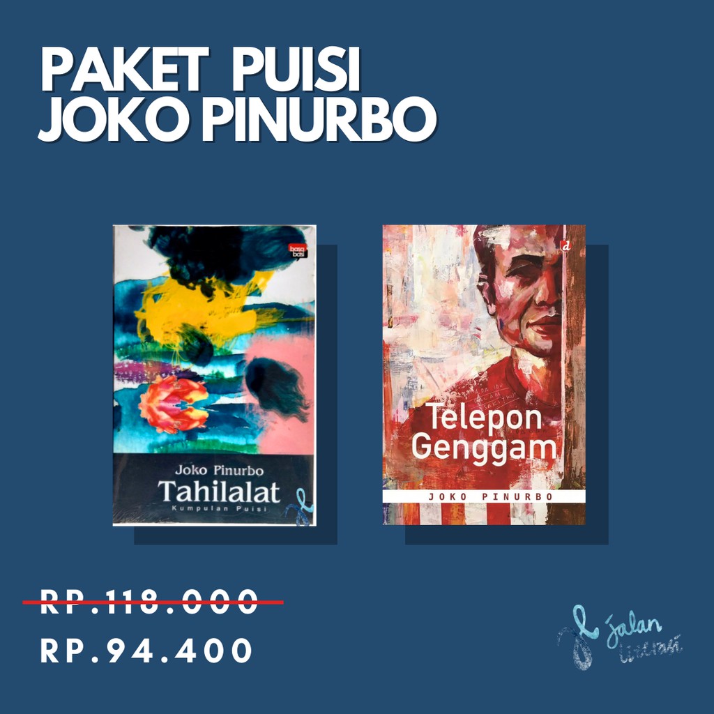 Paket Puisi Joko Pinurbo - Tahilalat - Telepon Genggam