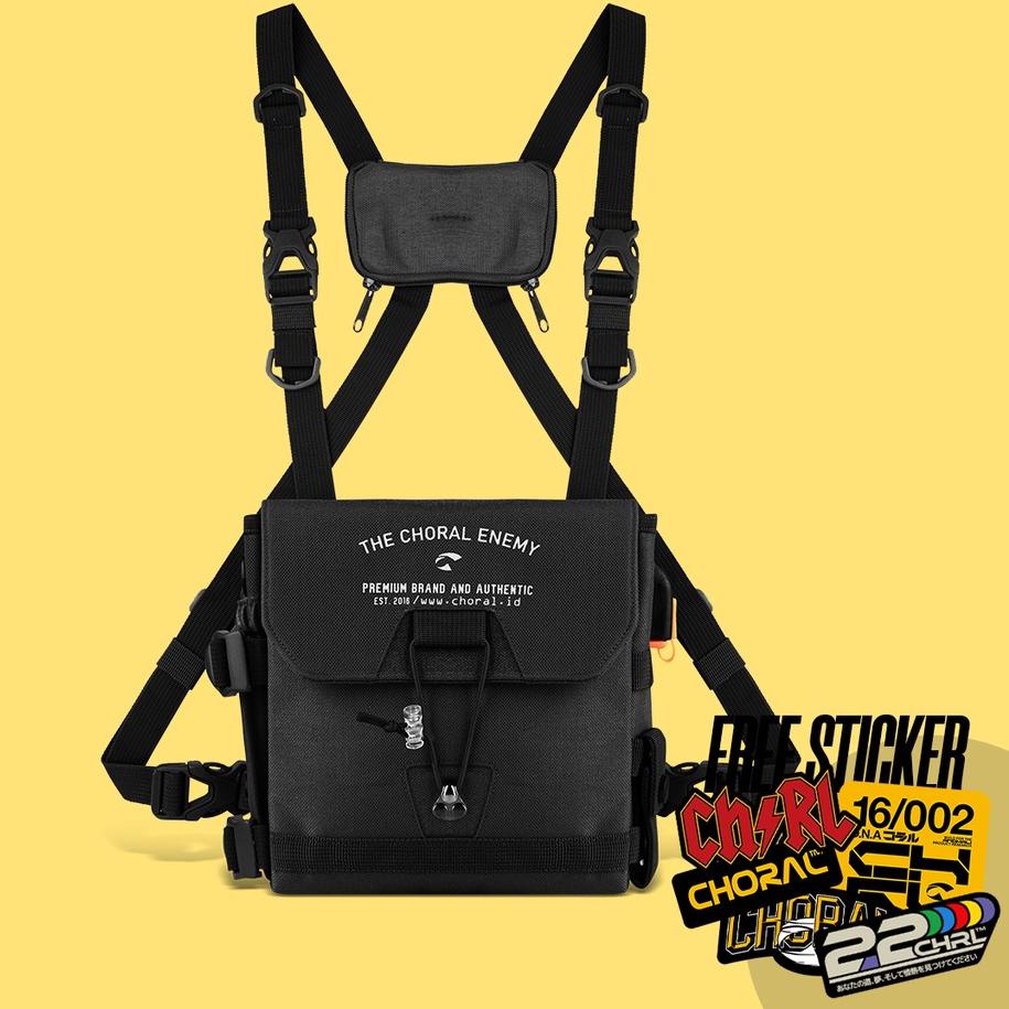 BAYAR DITEMPAT✔️Choral Atom Chest bag / Tas Dada / Tas Selempang|SQ8