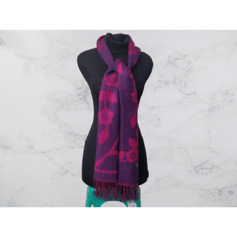 SYAL MOTIP BUNGA RANTAI//SCARF MOTIP BUNGA//PHASMINA MOTIP BUNGA
