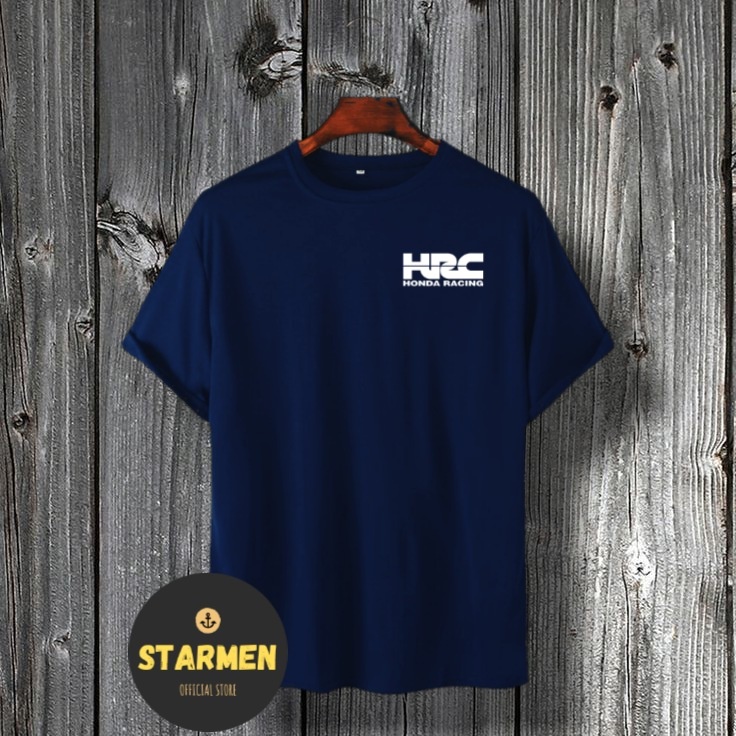 Kaos Distro Unisex HRC HONDA Katun Combed 30s/ sablon polyflex/polyflex premium / Pakaian Pria Wanita Atasan Cowok Cewek /kaos kekinian/ kaos viral/ tshirt tumbrl tee basic/ Kaos kata kata / kaus / kaus oblong oversize kaos murah best seller ready