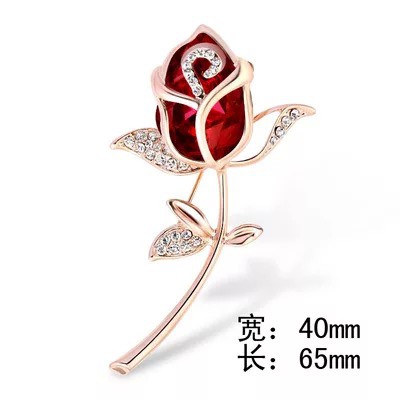 High-end Retro Mutiara Zirkon Bros Opal Swan Kupu-kupu Merak Bunga Berlian Imitasi Bros Aksesoris indah-3