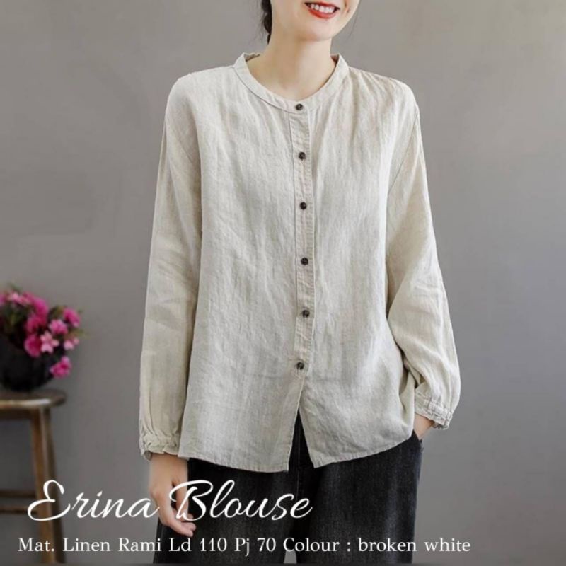 ERINA BLOUSE BAJU WANITA TERBARU