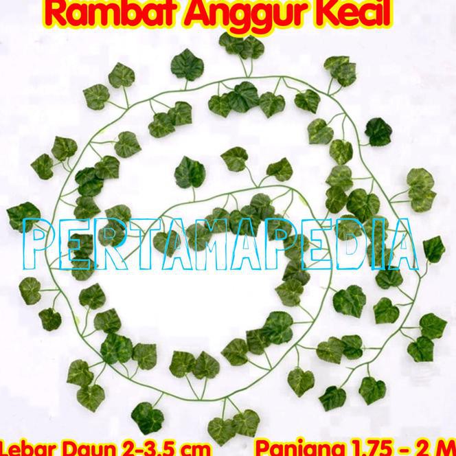 ywsh daun rambat bunga hias/ daun rambat bunga sintetis/ daun rambat dekor. mi02