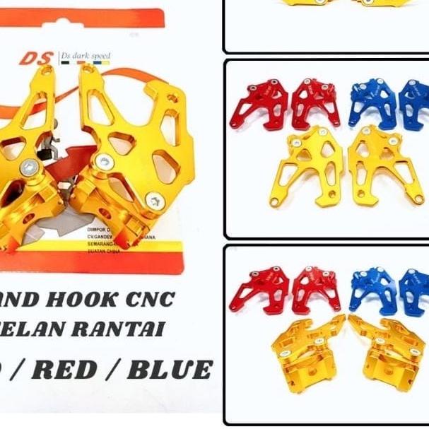 ☋ stan hook variasi tutup arm /stelan rantai variasi stand hook UNIVERSAL stanhook satria Fu 150 son