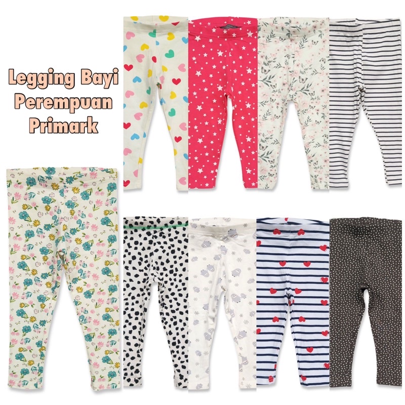 Legging Bayi Anak Perempuan Primark