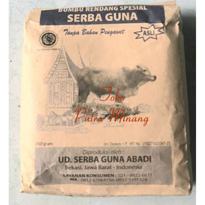 

Bumbu Rendang SERBA GUNA 250 gram