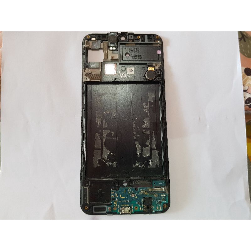 Bezel Tulang Board Charger Copotan Samsung A50