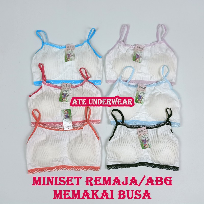 AT96-Miniset busa Buat ABG/bra miniset allsize tali kecil