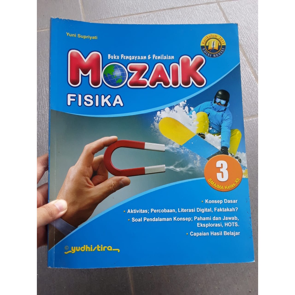 Mozaik Fisika SMA Kelas 12 Preloved