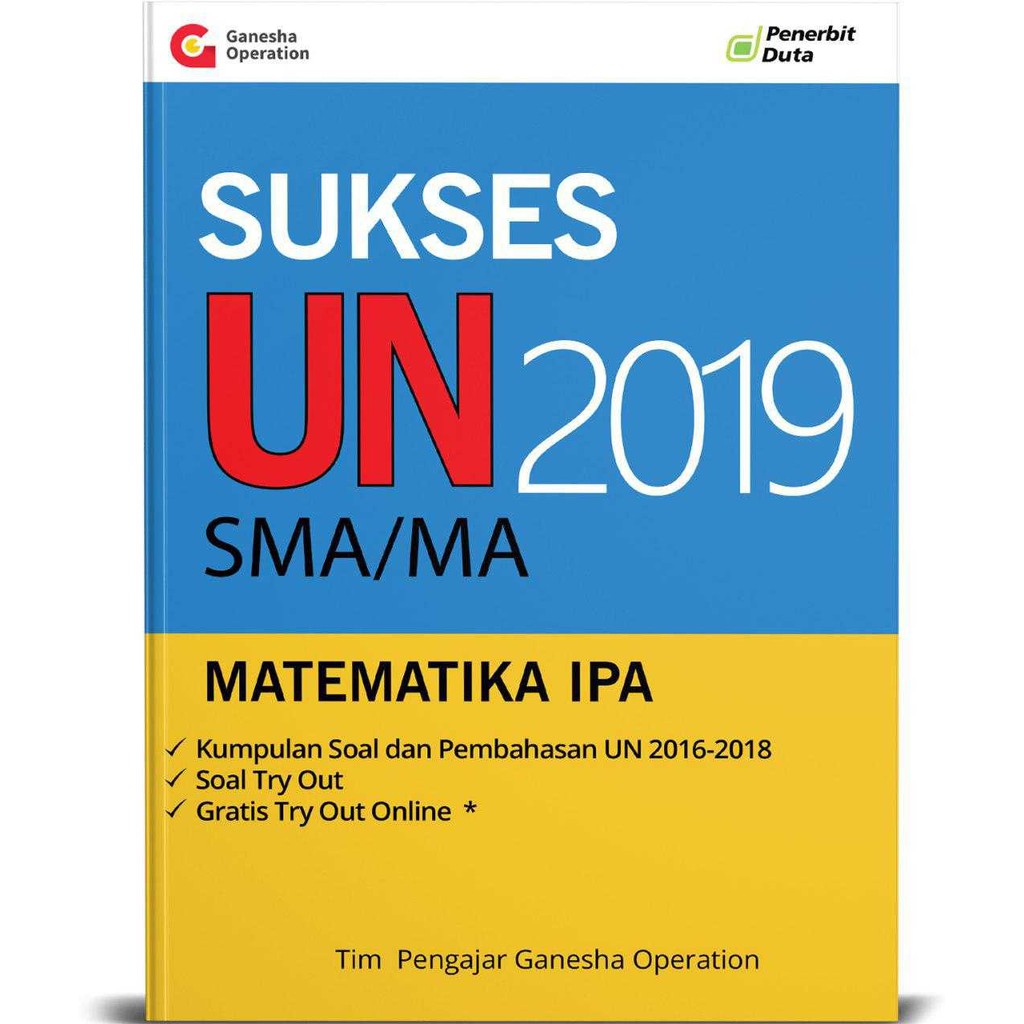 Buku Kumpulan Soal Un Matematika Ipa Sma 2019 Shopee Indonesia