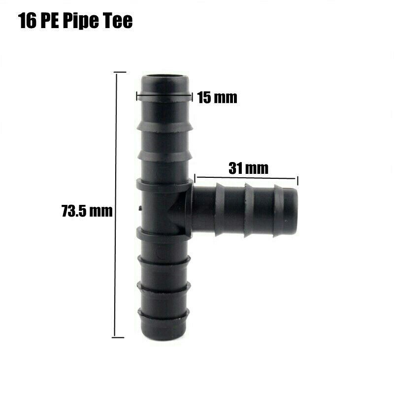 konektor uniring 16/25    tee 16mm nepel tee 16mm elbow 16mm reducer tee 16mm/ dan end plug dup 16mm