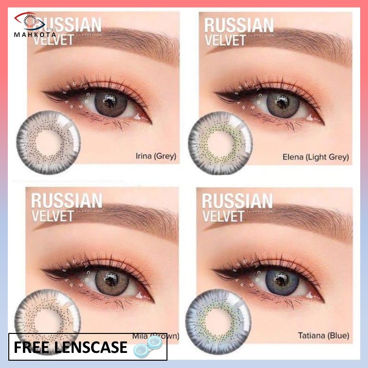 SOFTLENS X2 RUSSIAN VELVET NORMAL &amp; MINUS (-0.50 S/D -6.00) BY EXOTICON DIA 14.5MM / Softlen Soflen