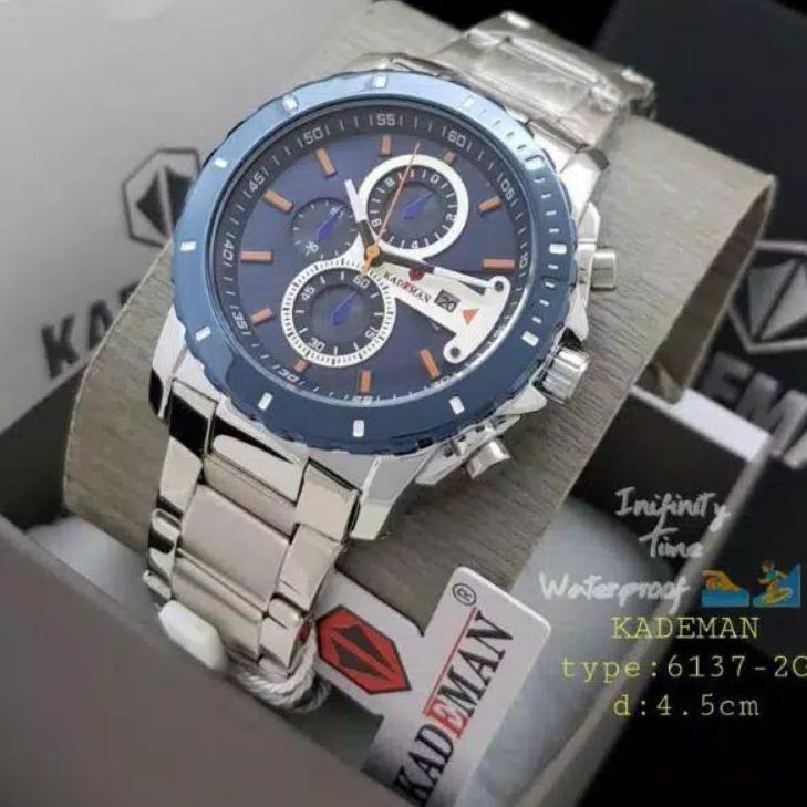 ㅇ JAM TANGAN PRIA / JAM TANGAN COWOK KADEMAN 6141 ORIGINAL ☉