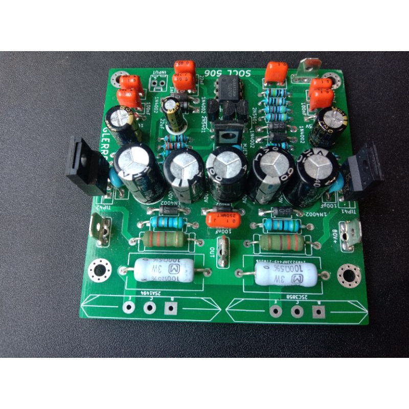 socl 506 teff, double layer, komponen berkualiatas