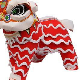 ֍ DIY Miniatur Papercraft Barongsai ✭