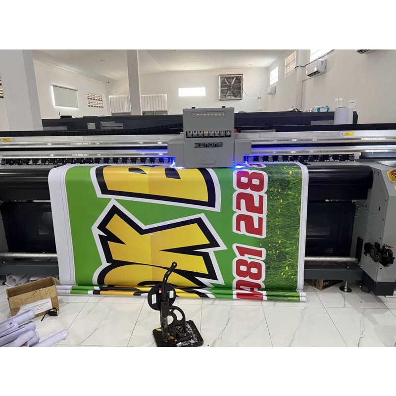 Cetak Banner UV Bahan Korcin / Jerman / Backlite Jerman High Quality