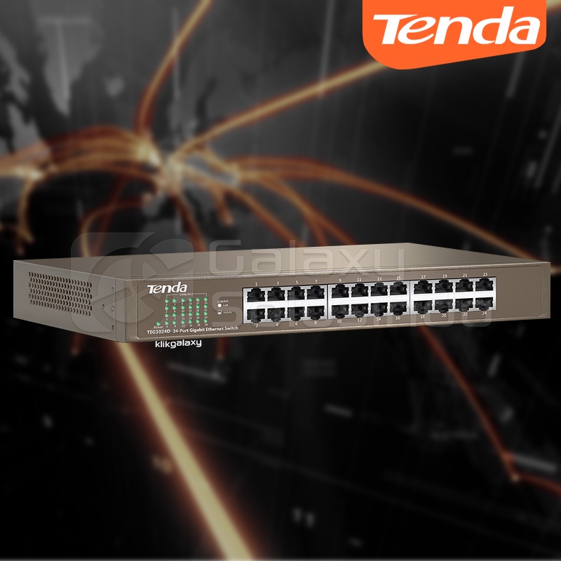 TENDA TEG1024D 24 Port Gigabit Ethernet Switch