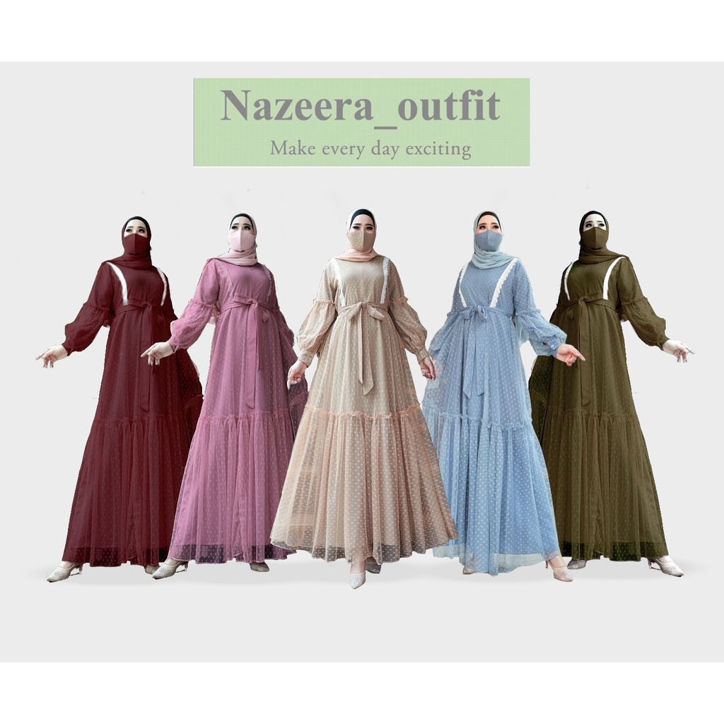 ZIARA MAXY FIT XS S M L XL XXL 3XL Dress Ootd Cewek Abg Moscrepe Terbaru Maxy Pesta Wanita Dewasa Ma