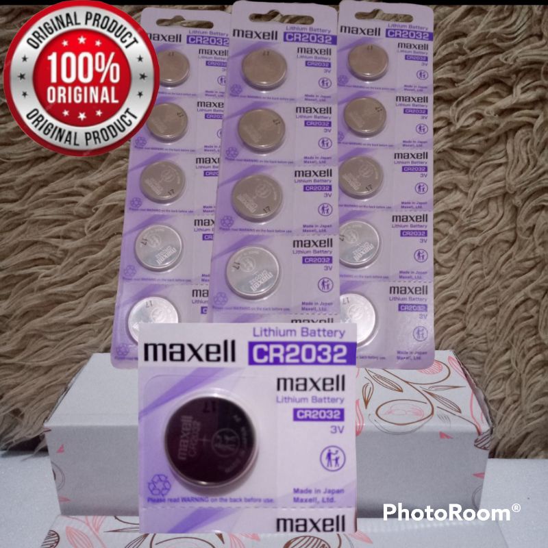 Baterai Lithium MAXELL CR2032 3Volt
