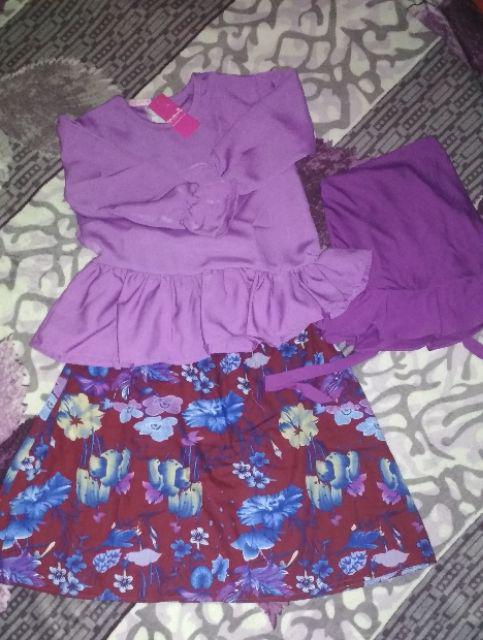 Paku Payung | Ready Set Rok Katun Size Xl (7-8y)- (srk)