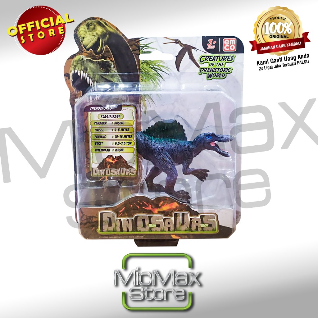 Emco Dinosaurs Spinosaurus Mainan Figur Dinosaurus