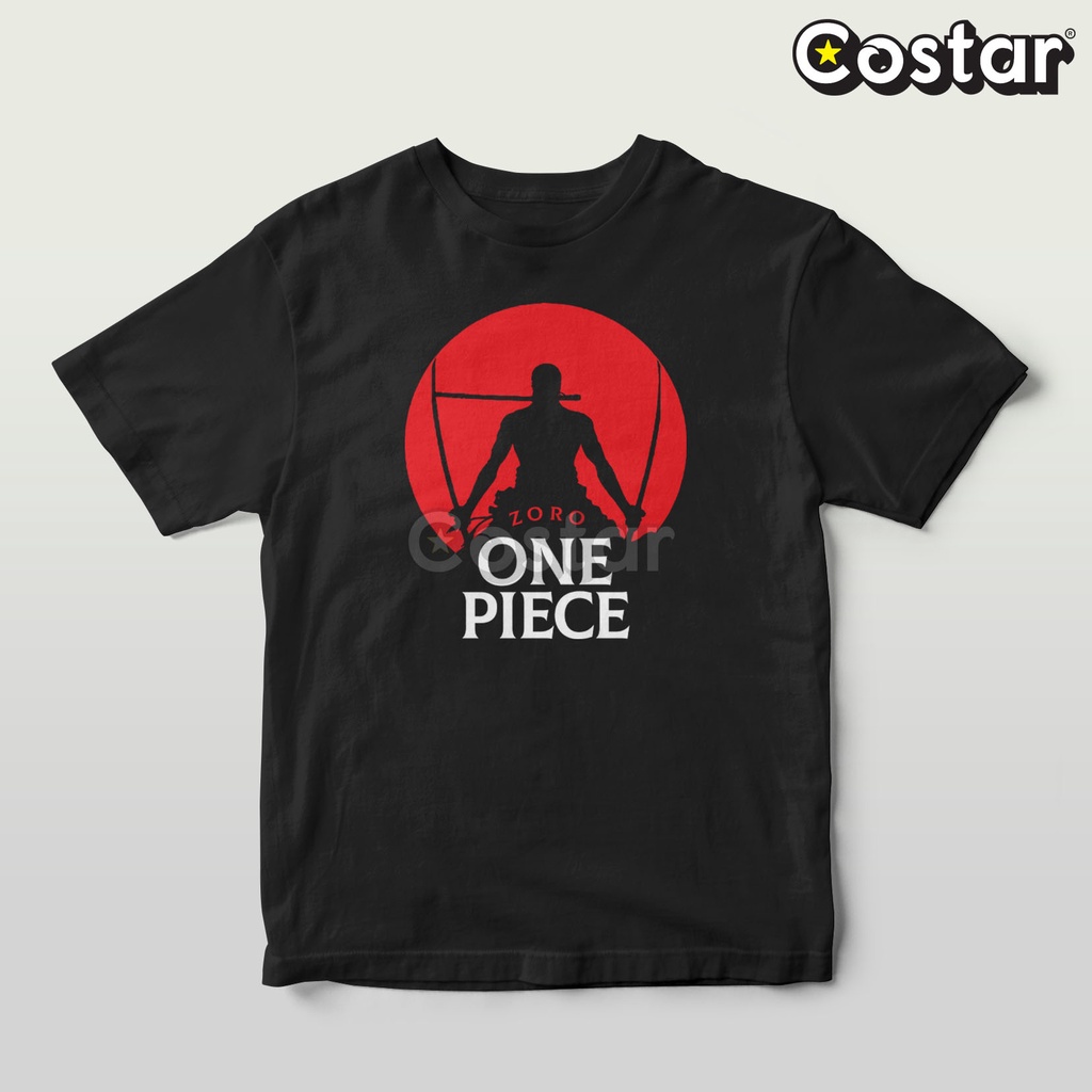 Kaos Anime One Piece Zoro - Kaizoku Gari no Zoro - Pirate Hunter Red