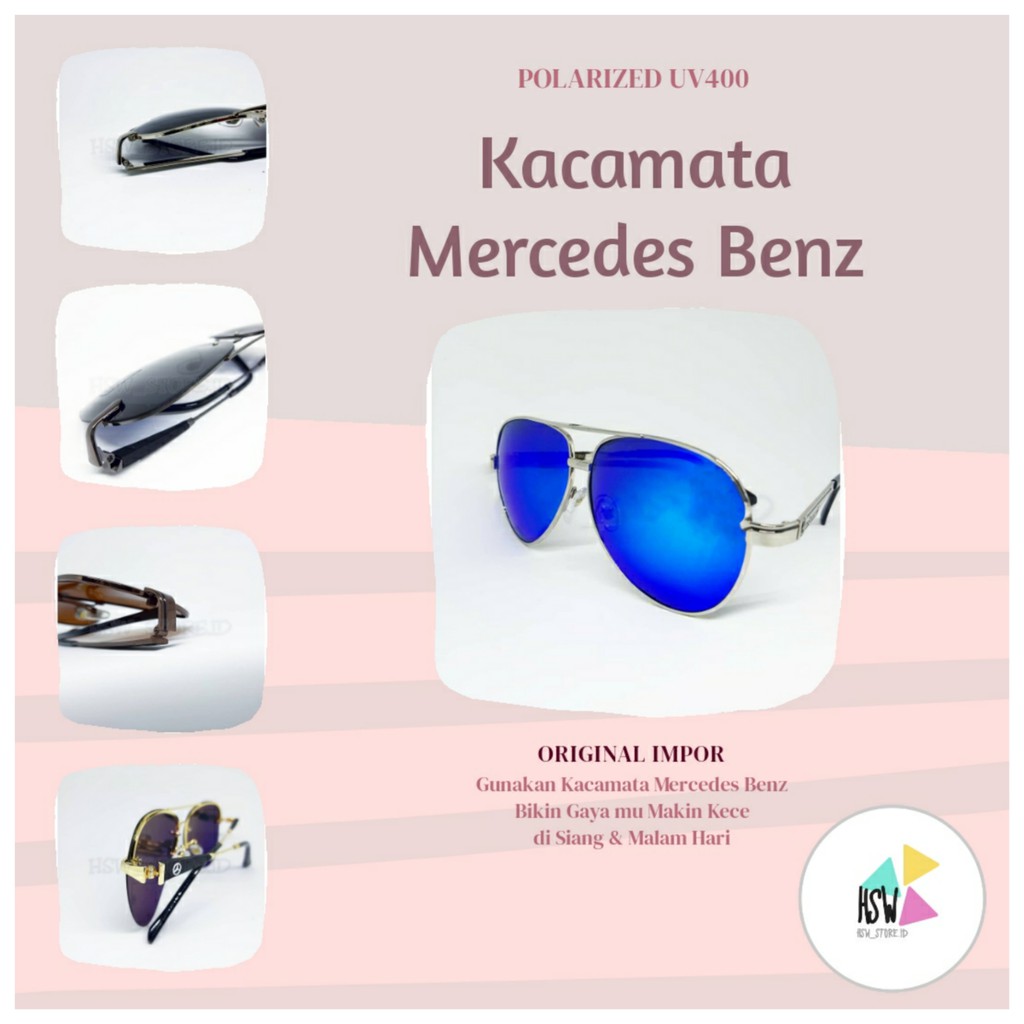 Kacamata Polarized Mercedes Benz - KMMB