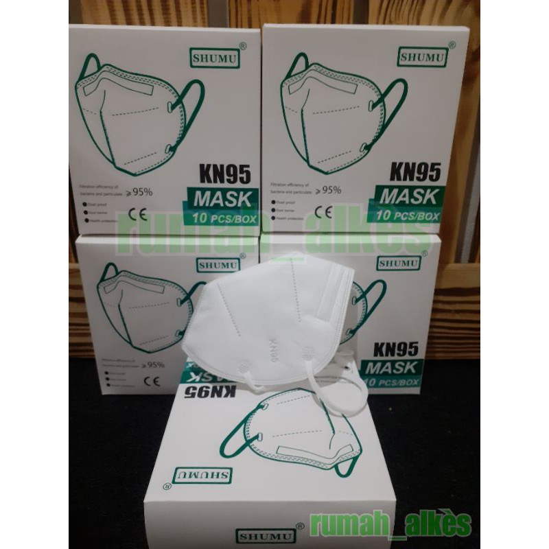 KN95 SHUMU / MASKER KN95 / KN95 MASK 10 PCS/BOX