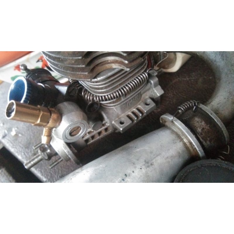 engine rc nitro hyper mac 28  (bekas)