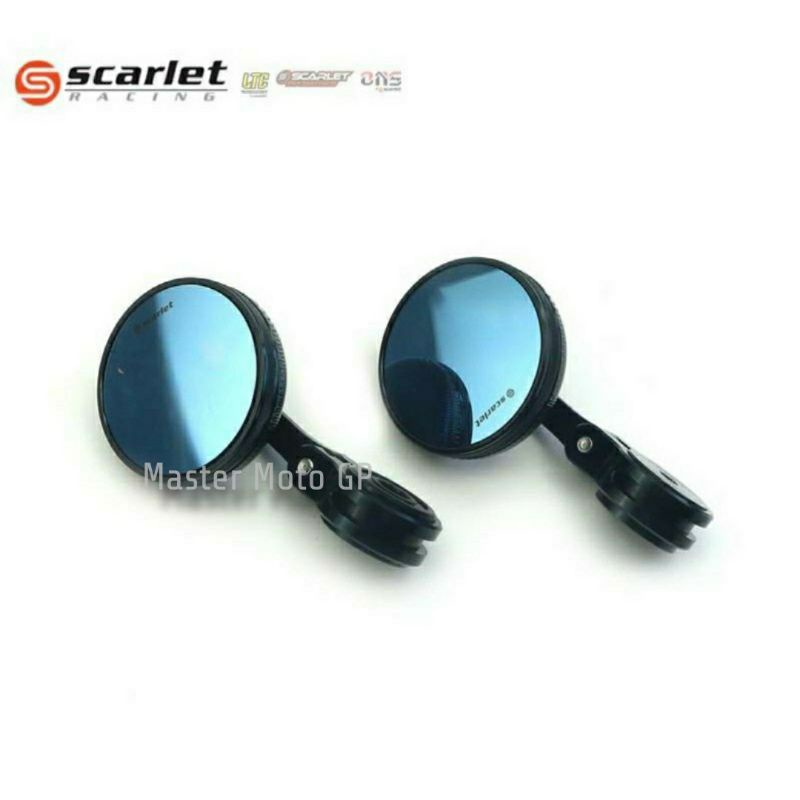 Motorcycle mirror Spiob bar end SCT-2186 Scarlet / Rizoma Spion jalu skuter matik giorno Scoopy kymco vespa fino  mini top Quality full cnc Scarlet Racing Rizoma