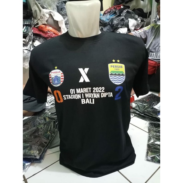 Kaos Persib Bandung desain terbaru Persib vs Persija