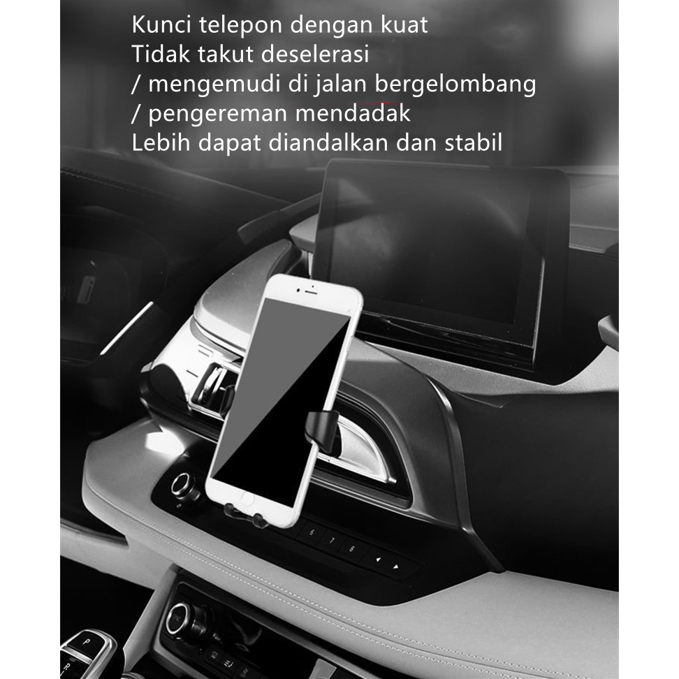 Dudukan ponsel mobil Dudukan ponsel outlet udara mobil Braket navigasi gravitasi mobil Dudukan mobil