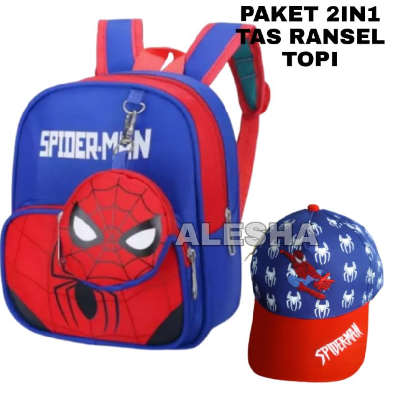 Tas Ransel Anak Sekolah / Tas Anak PAUD TK SD / Tas Anak Karakter /Tas Tas anak laki laki