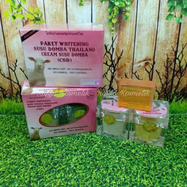 PAKAKET WHITENING CREAM SUSU DOMBA / CREAM SUSU DOMBA THAILAND