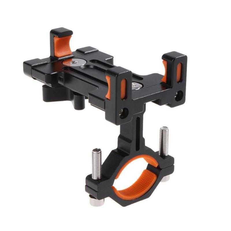 Holder Smartphone Sepeda Aluminum Handlebar Bracket Anti Slip - BM03