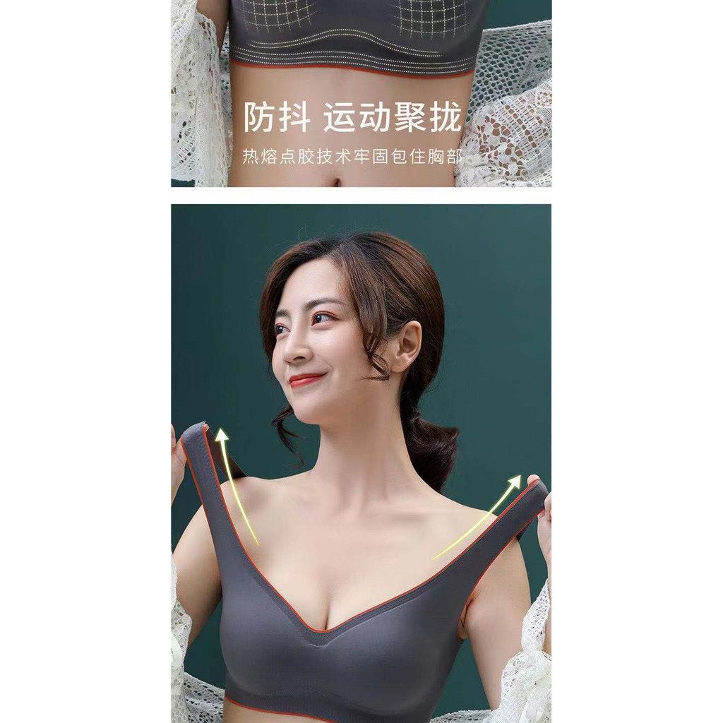 [ LINGERIE MASTER ] - (B-20) Bra Sport BH yoga lari Wanita dengan Model Kualitas Tinggi Lingerie untuk / ZERO FEEL BH Import-3