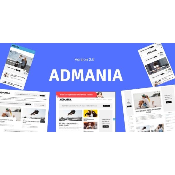 Admania  - Adsense WordPress Theme