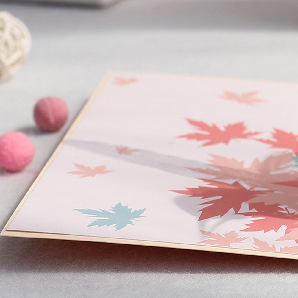 R-flower 3D Greeting Card Birthday for Teacher Day Bird with Amplop Stiker Hummingbird