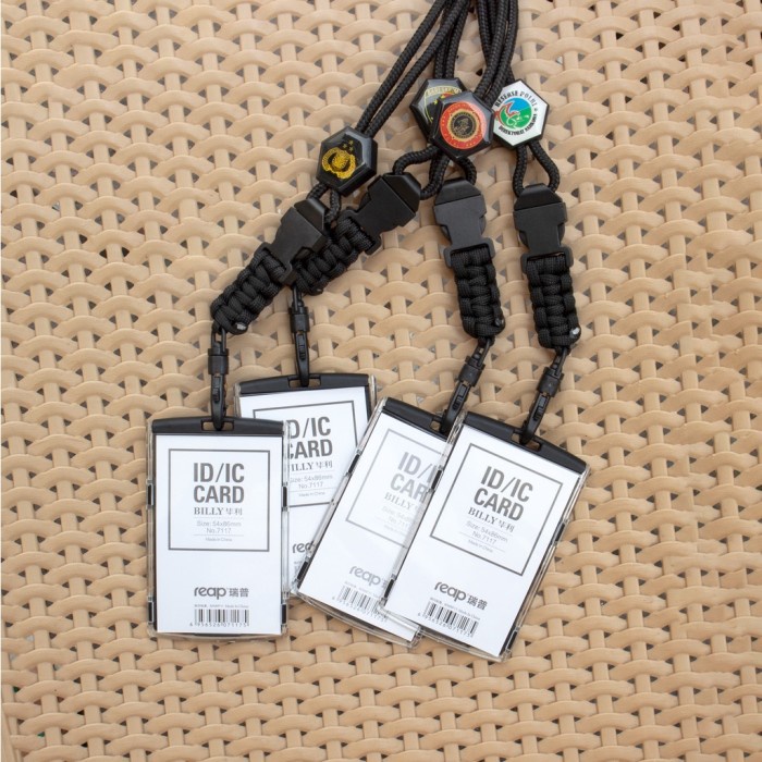 

Eklusif Reap Card Holder Front Id Card Kalung Holder Name Tag Plastik Akrilik Murah
