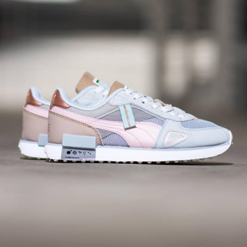 Puma Future Rider Women The Hundreds Grey Pink Original