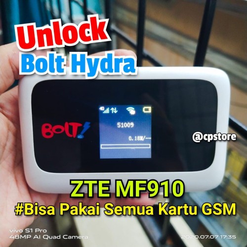 Mifi Modem Wifi Bolt Hydra Unlock All Operator 4g 3g Zte Mf910 Shopee Indonesia