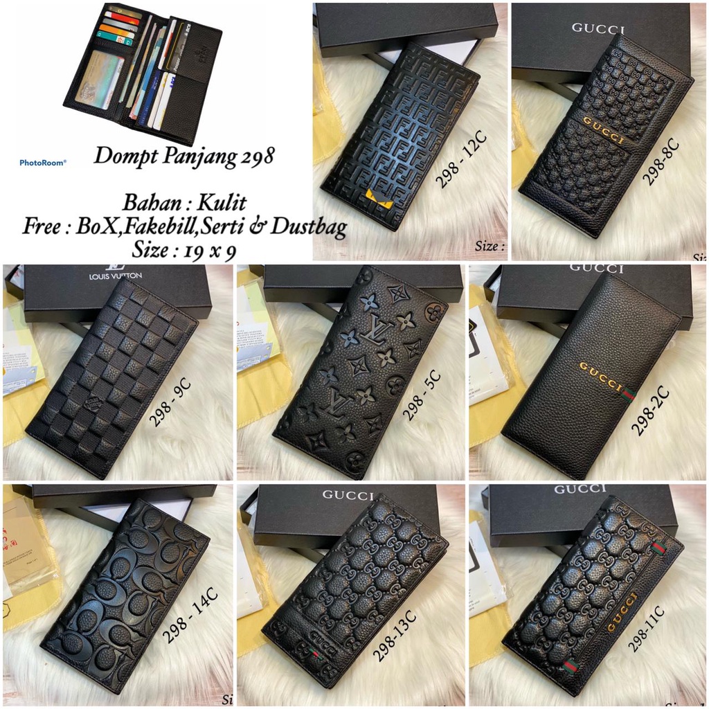 Dompet Panjang Pria/Wanita Kulit Asli BB01-08