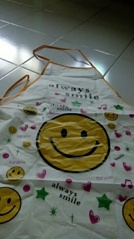 Celemek Apron  Pvc  Waterproof Karakter