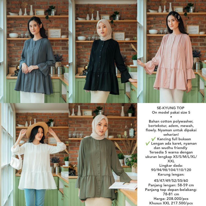 SE-KYUNG TOP by Geulis