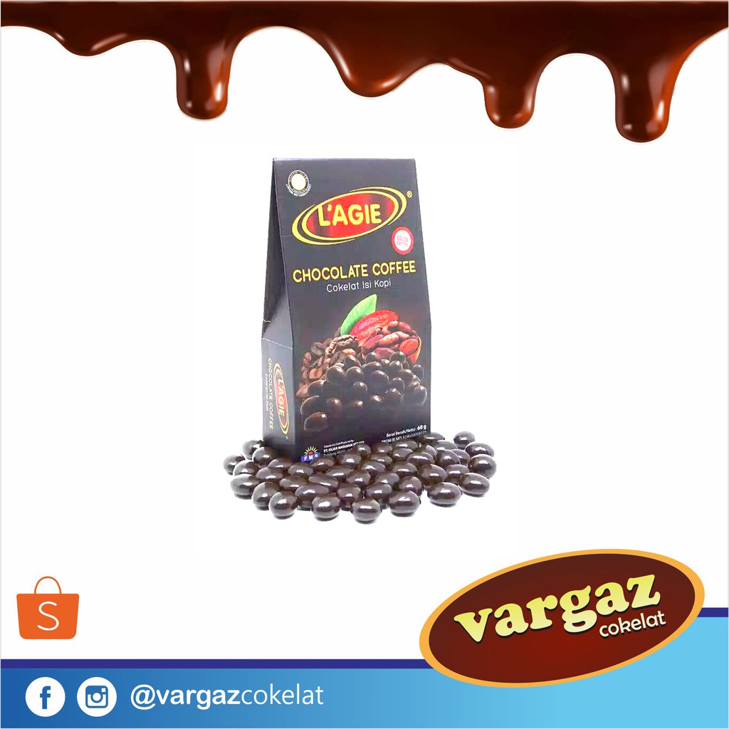 

LAGIE Chocolate Coffee Bola Cokelat Isi Kopi Kemasan 60gr