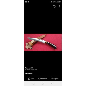 pisau kudok sarung kulit