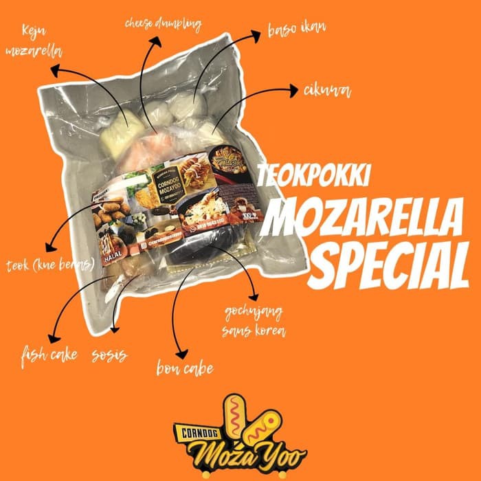 

TOPOKKI MOZARELLA/ TTEOBOKKI MOZARELLA ( FROZEN ) OBRAL